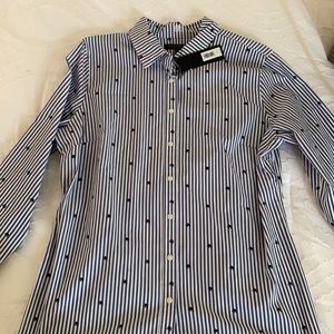 New tags on top from banana republic